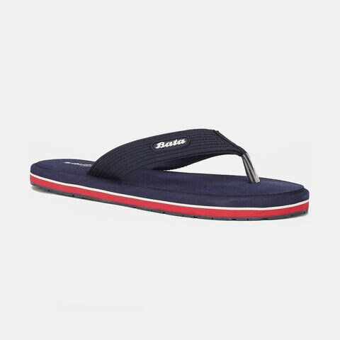 Bata sunshine blue flip-flop thongs for men